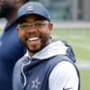 New Dallas Cowboys defensive coordinator Christian Parker during summer camps