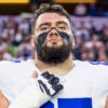 Dallas Cowboys center Brock Hoffman